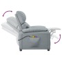 Sillón de masaje eléctrico tela gris claro de vidaXL, Sillones de masaje eléctricos - Ref: Foro24-3073827, Precio: 267,31 €, ...
