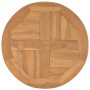 Mesa de bistró de madera maciza de teca Ø60x75,5 cm en Mesas de comedor | Comprar online en Foru.es