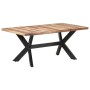 Mesa de comedor de madera acacia acabado miel 180x90x75 cm de vidaXL, Mesas de cocina y de comedor - Ref: Foro24-321548, Prec...