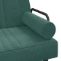 Sofá cama en forma de L terciopelo verde oscuro 260x140x70 cm de vidaXL, Sofás - Ref: Foro24-3157244, Precio: 414,91 €, Descu...