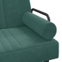 Sofá cama en forma de L terciopelo verde oscuro 260x140x70 cm de vidaXL, Sofás - Ref: Foro24-3157244, Precio: 426,05 €, Descu...