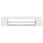 Mueble de TV con luces LED blanco 135x39x30 cm de vidaXL, Muebles TV - Ref: Foro24-804229, Precio: 77,32 €, Descuento: %