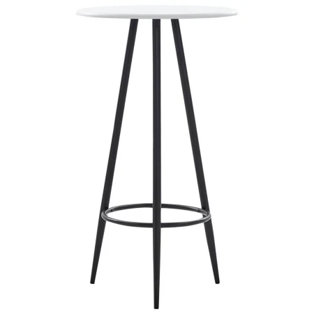 White MDF kitchen high table 60x107.5 cm by vidaXL, Kitchen and dining tables - Ref: Foro24-281544, Price: 84,47 €, Discount: %
