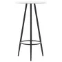 White MDF kitchen high table 60x107.5 cm by vidaXL, Kitchen and dining tables - Ref: Foro24-281544, Price: 84,47 €, Discount: %
