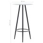 Mesa alta de cocina MDF blanco 60x107,5 cm de vidaXL, Mesas de cocina y de comedor - Ref: Foro24-281544, Precio: 85,72 €, Des...