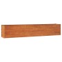 Arriate oxidado de acero corten 240x40x45 cm de vidaXL, Maceteros y jardineras - Ref: Foro24-151954, Precio: 84,23 €, Descuen...
