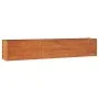 Arriate oxidado de acero corten 240x40x45 cm de vidaXL, Maceteros y jardineras - Ref: Foro24-151954, Precio: 82,01 €, Descuen...
