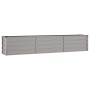 Arriate oxidado de acero corten 240x40x45 cm de vidaXL, Maceteros y jardineras - Ref: Foro24-151954, Precio: 84,23 €, Descuen...