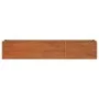 Arriate oxidado de acero corten 240x40x45 cm de vidaXL, Maceteros y jardineras - Ref: Foro24-151954, Precio: 82,01 €, Descuen...