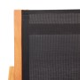 Silla de jardín con reposapiés madera de eucalipto y textilene de vidaXL, Sillas de jardín - Ref: Foro24-48702, Precio: 138,5...