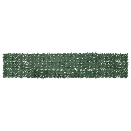 Toldo para balcón con hojas verde oscuro 400x75 cm en Sombrillas | Comprar online en Foru.es