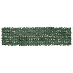 Toldo para balcón con hojas verde oscuro 400x100 cm en Sombrillas | Comprar online en Foru.es