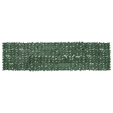 Toldo para balcón con hojas verde oscuro 400x100 cm en Sombrillas | Comprar online en Foru.es
