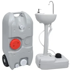 Juego de lavabo y depósito de agua portátil para camping de vidaXL, Camping y senderismo - Ref: Foro24-3154903, Precio: 202,1...