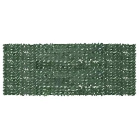 Toldo para balcón con hojas verde oscuro 400x150 cm en Sombrillas | Comprar online en Foru.es