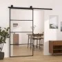 Schiebetür-Glasbeschlag-Set ESG-Aluminium 102,5x205 cm von vidaXL, Türen für zu Hause - Ref: Foro24-3152150, Preis: 272,73 €,...