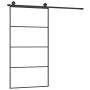 Schiebetür-Glasbeschlag-Set ESG-Aluminium 102,5x205 cm von vidaXL, Türen für zu Hause - Ref: Foro24-3152150, Preis: 272,73 €,...