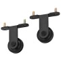 Puerta corredera set herrajes vidrio ESG aluminio 102,5x205 cm de vidaXL, Puertas para el hogar - Ref: Foro24-3152150, Precio...