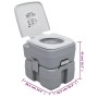 Juego de inodoro portátil y tanque de agua para camping de vidaXL, Camping y senderismo - Ref: Foro24-3154902, Precio: 240,64...