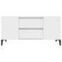 Mueble para TV madera contrachapada blanco 102x44,5x50 cm de vidaXL, Muebles TV - Ref: Foro24-819604, Precio: 63,51 €, Descue...