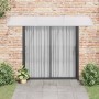 Marquesina de puerta policarbonato gris 300x75 cm en Toldos | Comprar online en Foru.es