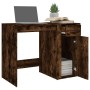 Escritorio madera contrachapada roble ahumado 100x49x75 cm de vidaXL, Escritorios - Ref: Foro24-816789, Precio: 69,25 €, Desc...