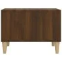 Mesa de centro madera contrachapada marrón roble 60x50x36,5 cm de vidaXL, Mesas de centro - Ref: Foro24-821035, Precio: 31,44...