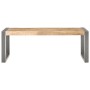 Mesa de centro madera de mango rugosa 110x60x40 cm de vidaXL, Mesas de centro - Ref: Foro24-321556, Precio: 142,26 €, Descuen...