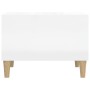 Mesa de centro madera contrachapada blanco brillo 60x50x36,5 cm de vidaXL, Mesas de centro - Ref: Foro24-821030, Precio: 51,9...