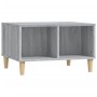 Mesa de centro madera contrachapada gris Sonoma 60x50x36,5 cm de vidaXL, Mesas de centro - Ref: Foro24-821034, Precio: 35,10 ...