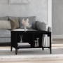 Mesa de centro madera contrachapada negro 60x50x36,5 cm de vidaXL, Mesas de centro - Ref: Foro24-821037, Precio: 40,74 €, Des...