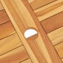 Juego de comedor para jardín 5 piezas madera maciza de teca en Conjuntos de jardín | Comprar online en Foru.es