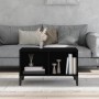 Mesa de centro madera contrachapada negro 60x50x36,5 cm de vidaXL, Mesas de centro - Ref: Foro24-821037, Precio: 40,74 €, Des...