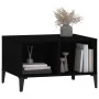 Mesa de centro madera contrachapada negro 60x50x36,5 cm de vidaXL, Mesas de centro - Ref: Foro24-821037, Precio: 38,60 €, Des...