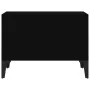 Mesa de centro madera contrachapada negro 60x50x36,5 cm de vidaXL, Mesas de centro - Ref: Foro24-821037, Precio: 38,60 €, Des...