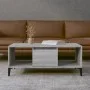 Mesa de centro madera contrachapada gris Sonoma 90x50x36,5 cm de vidaXL, Mesas de centro - Ref: Foro24-821074, Precio: 69,74 ...