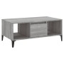 Mesa de centro madera contrachapada gris Sonoma 90x50x36,5 cm de vidaXL, Mesas de centro - Ref: Foro24-821074, Precio: 70,57 ...