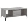 Mesa de centro madera contrachapada gris Sonoma 90x50x36,5 cm de vidaXL, Mesas de centro - Ref: Foro24-821074, Precio: 69,74 ...