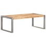 Mesa de centro madera de mango rugosa 110x60x40 cm de vidaXL, Mesas de centro - Ref: Foro24-321556, Precio: 142,26 €, Descuen...