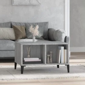 Mesa de centro madera contrachapada gris Sonoma 60x50x36,5 cm de vidaXL, Mesas de centro - Ref: Foro24-821042, Precio: 40,51 ...
