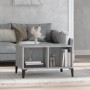 Mesa de centro madera contrachapada gris Sonoma 60x50x36,5 cm de vidaXL, Mesas de centro - Ref: Foro24-821042, Precio: 40,85 ...
