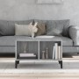 Mesa de centro madera contrachapada gris Sonoma 60x50x36,5 cm de vidaXL, Mesas de centro - Ref: Foro24-821042, Precio: 40,85 ...
