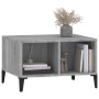 Mesa de centro madera contrachapada gris Sonoma 60x50x36,5 cm de vidaXL, Mesas de centro - Ref: Foro24-821042, Precio: 40,85 ...