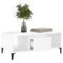 Mesa de centro madera contrachapada blanco 90x50x36,5 cm de vidaXL, Mesas de centro - Ref: Foro24-821068, Precio: 48,88 €, De...