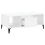 Mesa de centro madera contrachapada blanco 90x50x36,5 cm de vidaXL, Mesas de centro - Ref: Foro24-821068, Precio: 48,88 €, De...