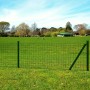 Set de euro valla acero verde 25x0,8 m de vidaXL, Paneles de vallas - Ref: Foro24-140568, Precio: 179,32 €, Descuento: %