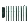 Set de euro valla acero verde 25x1,5 m de vidaXL, Paneles de vallas - Ref: Foro24-140571, Precio: 270,47 €, Descuento: %