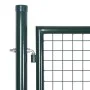 Puerta de valla doble de acero con recubrimiento en polvo de vidaXL, Puertas de jardín - Ref: Foro24-142025, Precio: 437,08 €...