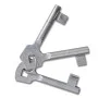Doppelzauntor aus pulverbeschichtetem Stahl von vidaXL, Gartentore - Ref: Foro24-142025, Preis: 437,08 €, Rabatt: %