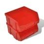 Wall garage storage boxes 30 pcs blue and red by vidaXL, Tool cabinets - Ref: Foro24-140761, Price: 47,92 €, Discount: %